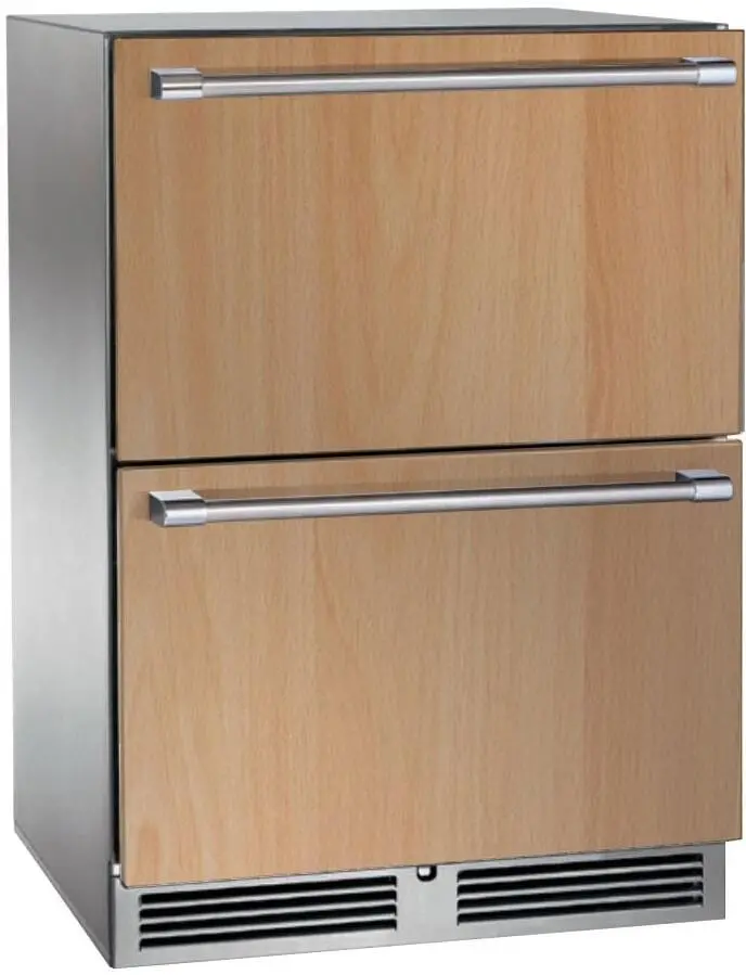 Perlick Hp24Fo-4-6 24-Inch Signature Series 5.2 Cu. Ft. Drawer Freezer 1