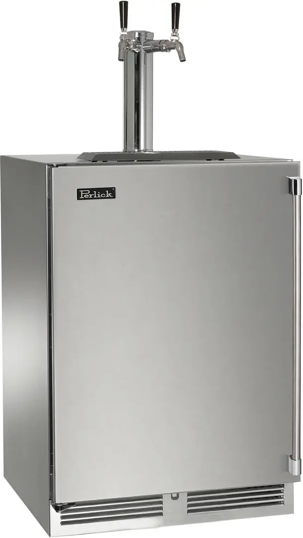 Perlick Hp24Tm-4-1-2 24-Inch Signature Series Outdoor Beer Dispenser (5.2 Cu. Ft.) 1