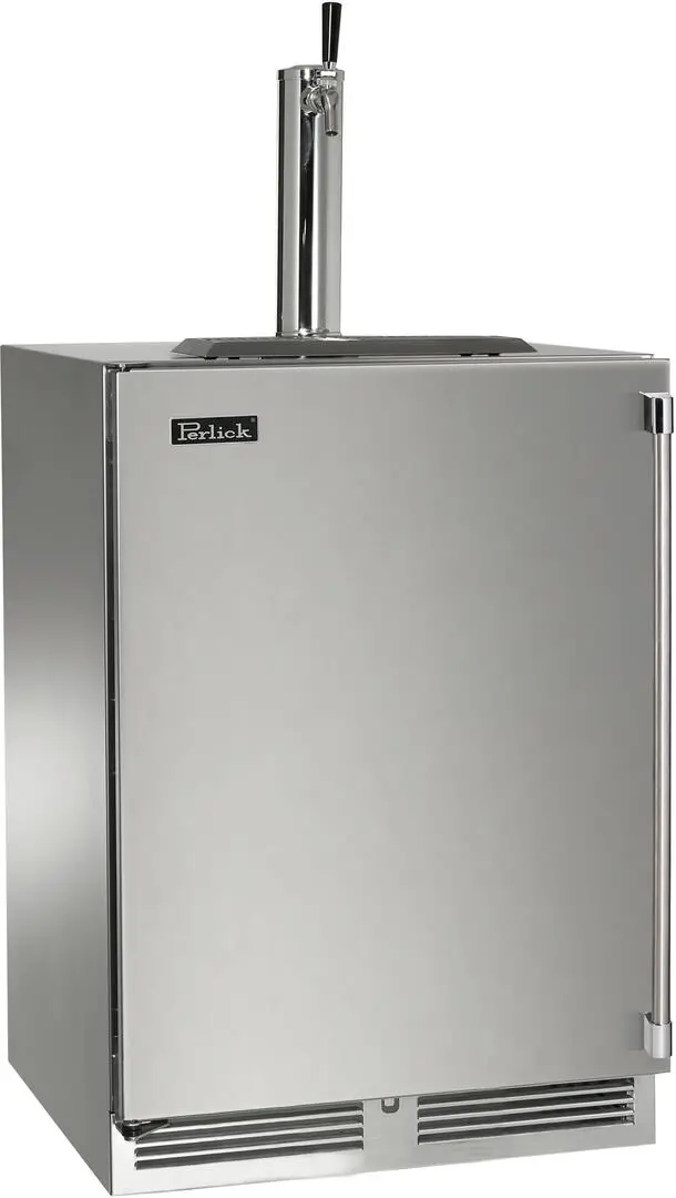Perlick Hp24To-4-1-1 24" All-Weather Outdoor Keg Dispenser 1