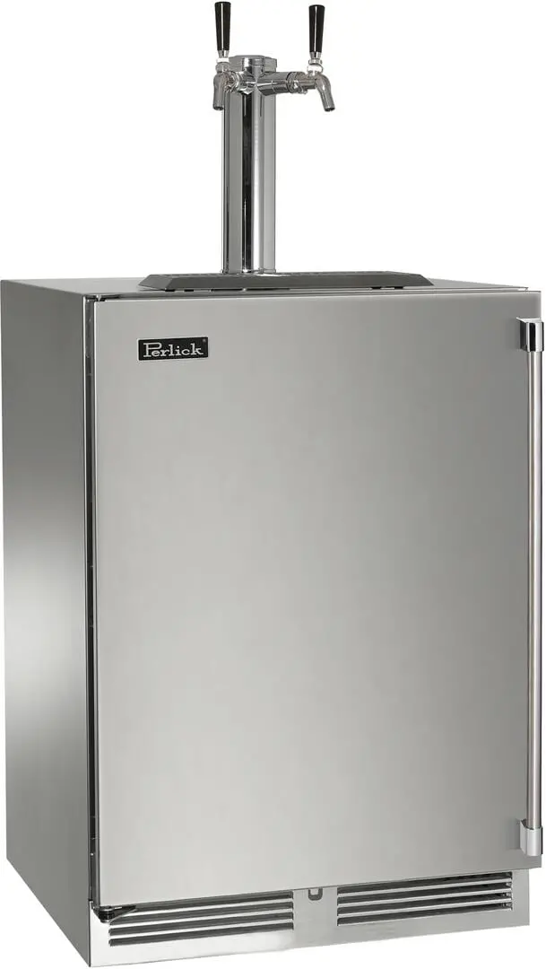 Perlick Hp24To-4-1-2 24" Weather-Resistant Outdoor Draft Beer System 1
