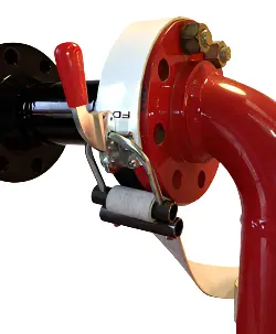 Petol™ Flange Spray Deflector For Targeted Lubricant Application 1