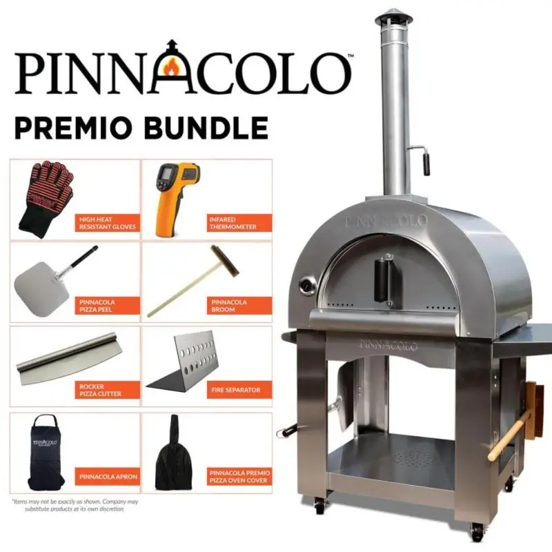 Pinnacolo Premio Ppo-1-02 32-Inch Wood-Fired Freestanding Pizza Oven 1