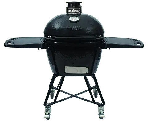 Primo All-In-One Oval Large Ceramic Charcoal Grill – 300 Square Inch Cooking Area 1
