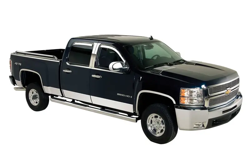 Putco Chrome Rear Trim Kit For 2009–2018 Dodge Ram 1500 Quad Cab With 6.5-Foot Bed 1