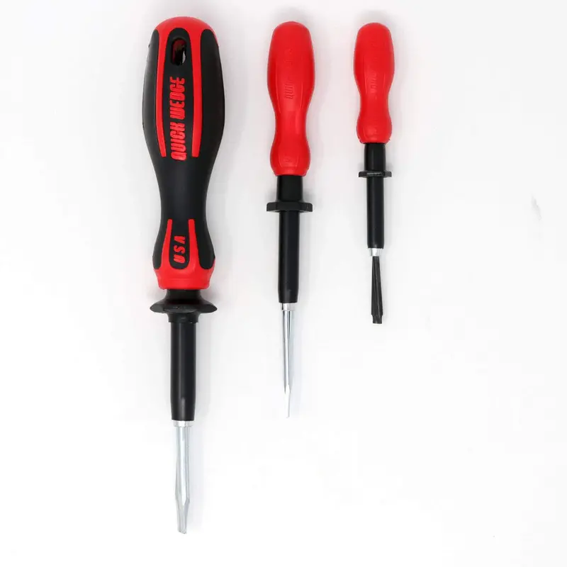 Quick-Wedge Screw-Holding Screwdriver Set #3E – Compact Ergonomic Bundle 1