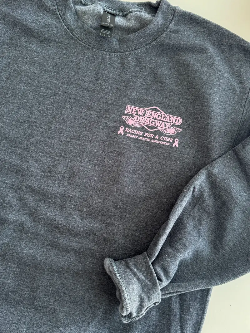 Racing For A Cure Crewneck Sweatshirt 1