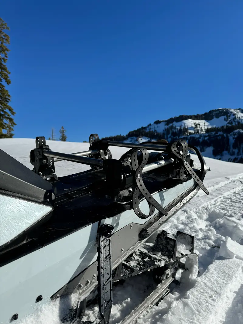 Raxxx Heavy-Duty Snowmobile Cargo Rack 1