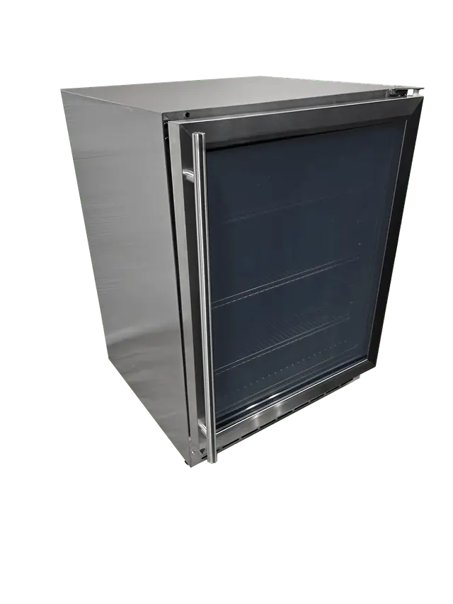 Rcs 24" Ul-Certified Glass-Door Refrigerator – 5.6 Cu. Ft., Model Refr2B 1