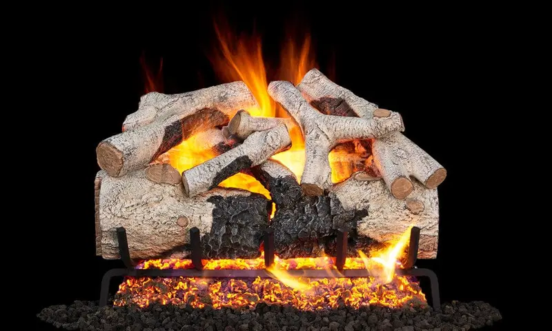 Real Fyre 18-Inch Burnt Aspen Vented Gas Log Set 1