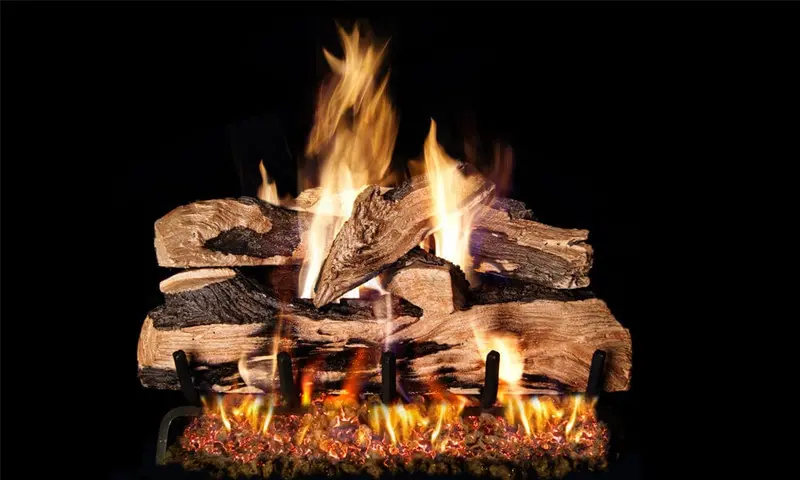 Real Fyre Split Oak Designer Plus Sdp-2-36 36-Inch See-Through Vented Gas Log Set – Enhanced Depth & Artisan Craftsmanship 1
