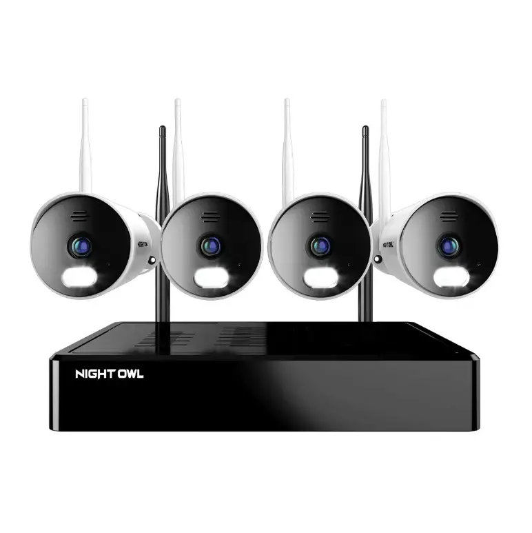 Refurbished 10-Channel 1080P Wi-Fi Nvr – 1Tb Hdd + 4 Hd Spotlight Cameras With 2-Way Audio 1