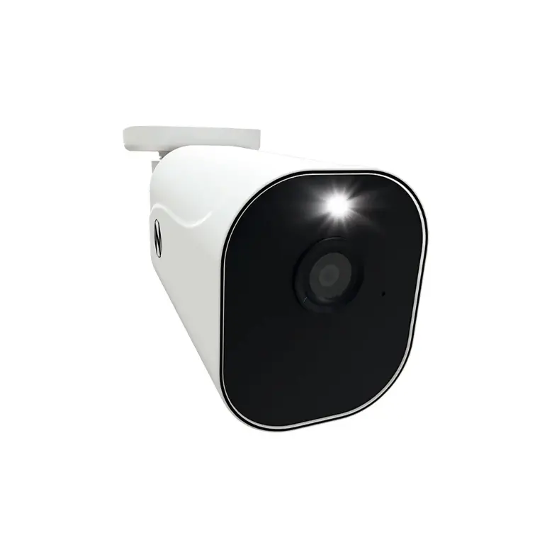 Refurbished Wireless 1080P Spotlight Camera – Battery-Powered, White, With 2-Way Audio 1