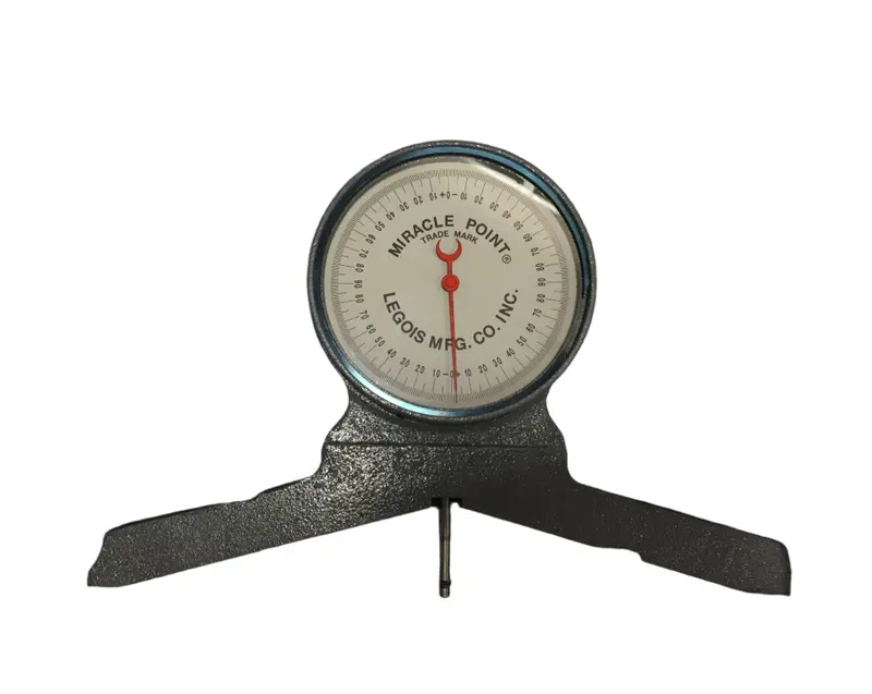 Series 20V Miracle Point Magnetic Protractor – 0°–90°–0° Dual-Scale Angle Finder 1