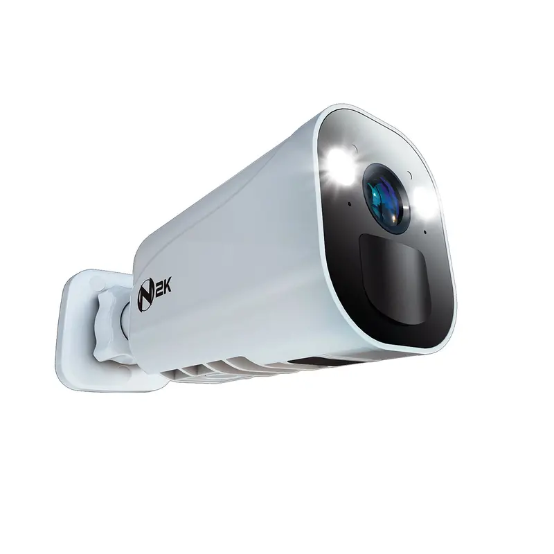 Single Wireless 2K Spotlight Camera With Two-Way Audio, Siren, And Audio Alerts – White 1