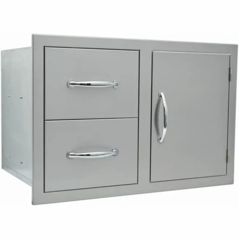 Sole Gourmet 20X30 In Double-Lined Door-And-Drawer Combo Cabinet 1