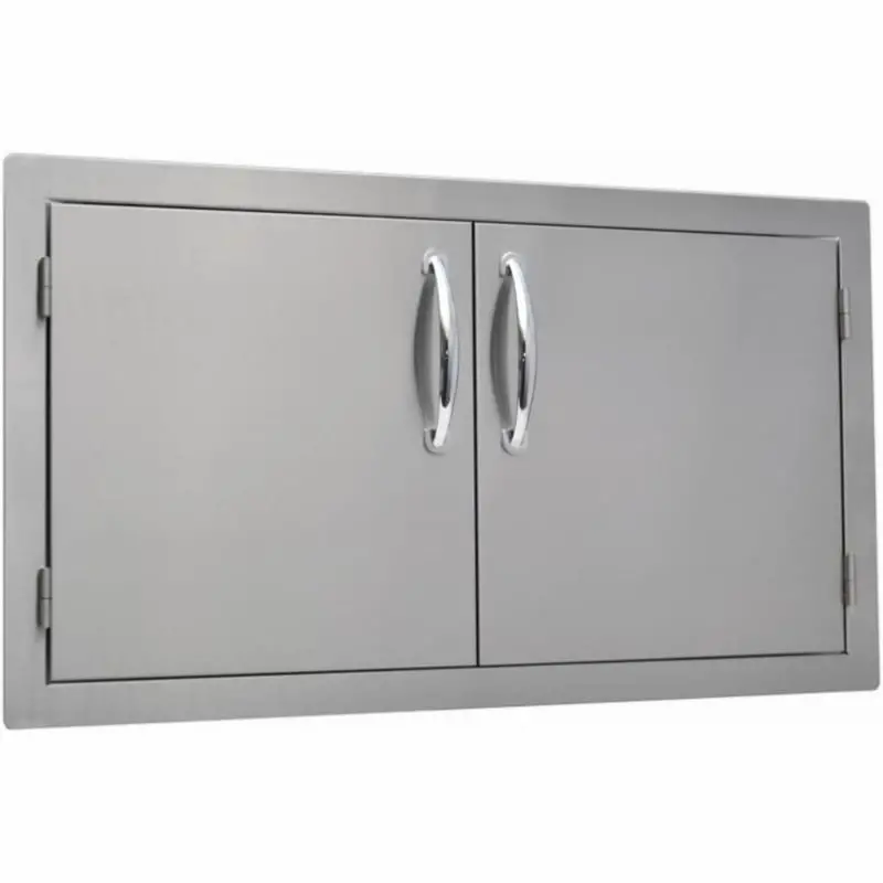Sole Gourmet Double Flat Frame Door – 36X20-Inch Replacement Panel For Built-In Grills 1