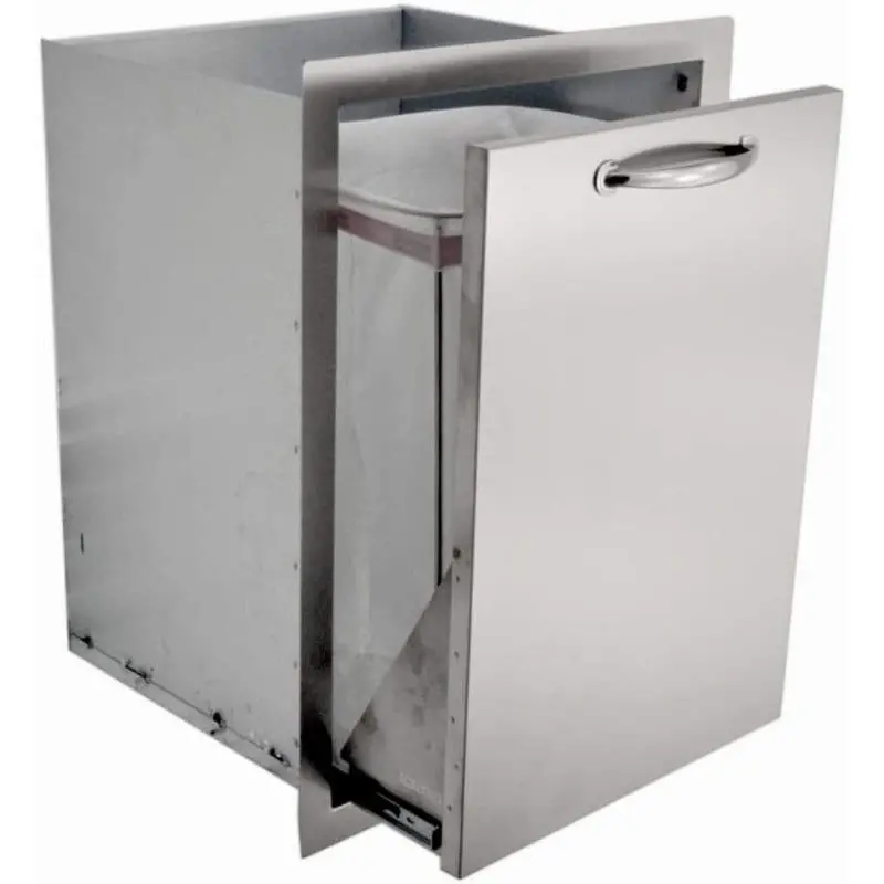 Sole Gourmet Enclosed Trash Drawer – 25X17-Inch Under-Counter Waste Storage Solution 1