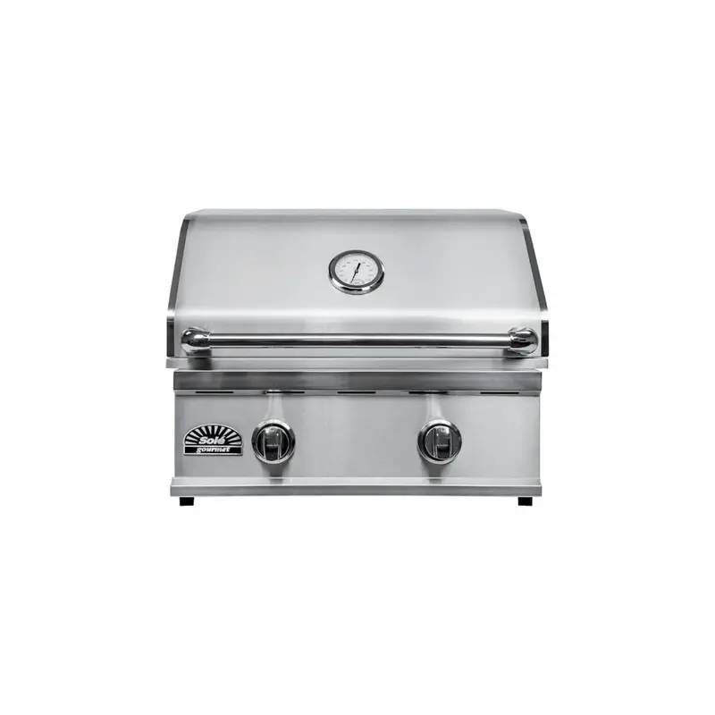 Sole Gourmet Tr-Series 26-Inch Built-In Grill – Compact 2-Burner Gas Grill For Outdoor Kitchens 1