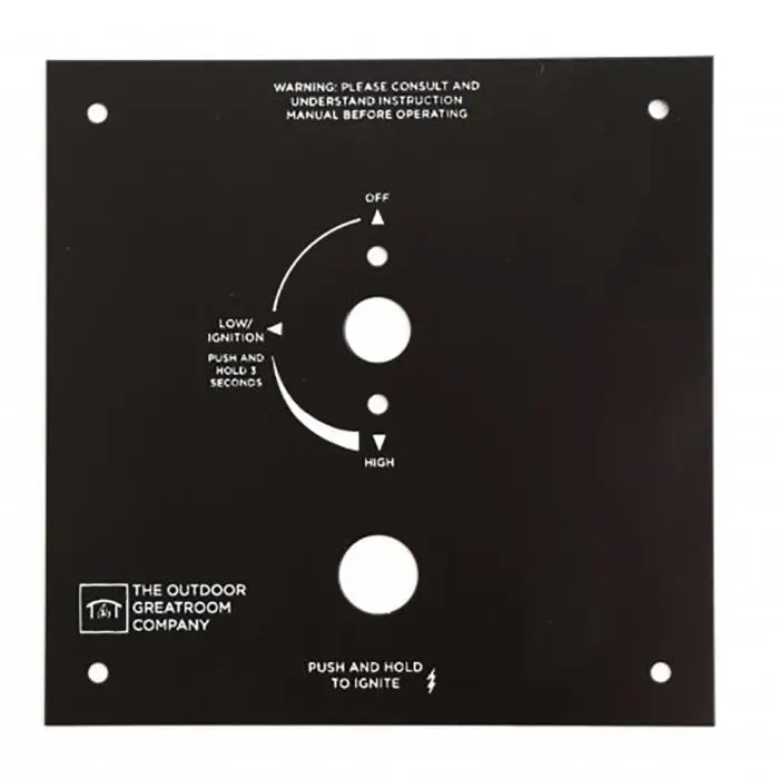 Square Control Panel For Variable Control Safety Valve (Vcsv) Systems 1