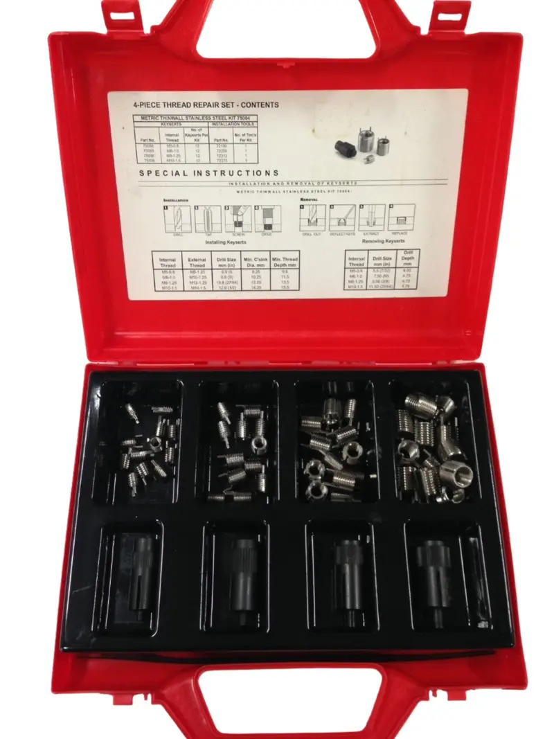 Stainless Steel Keysert Installation Kits 1