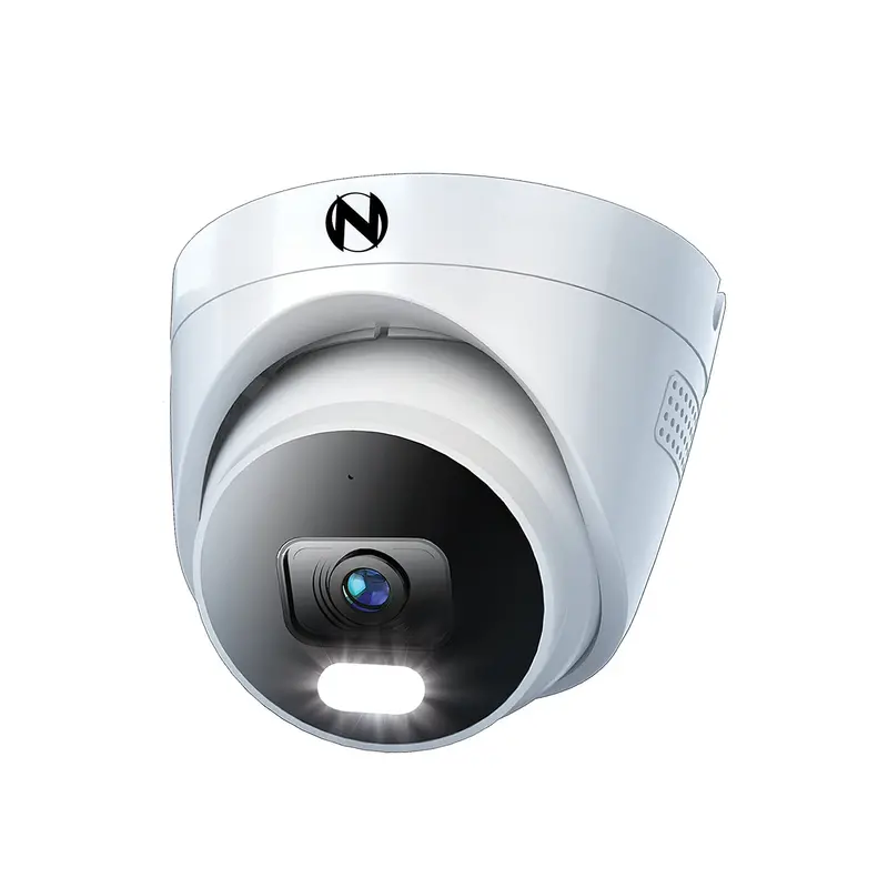 Standalone Wired 4K+ 12Mp Dome Deterrence Camera With 2-Way Audio – Single Unit 1