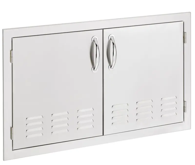 Summerset 33-Inch Vented Double Access Door – Premium Stainless Steel (Ssdd-33V) 1