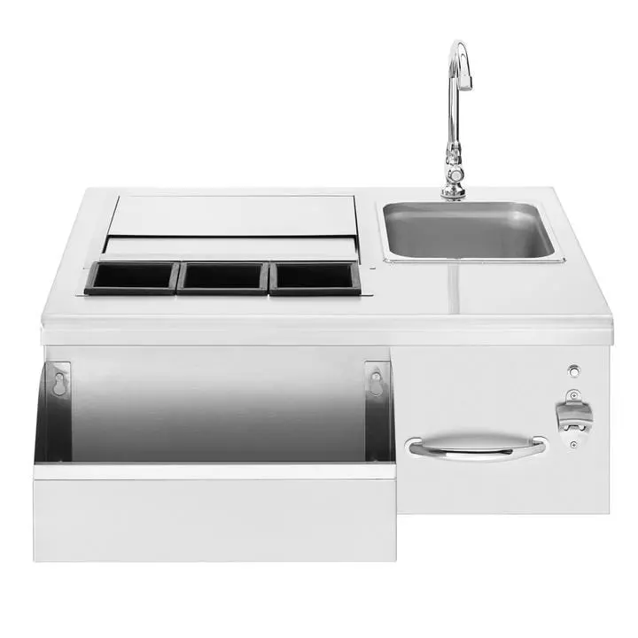 Summerset Ssbc-30L 30" Lighted Beverage And Prep Station 1