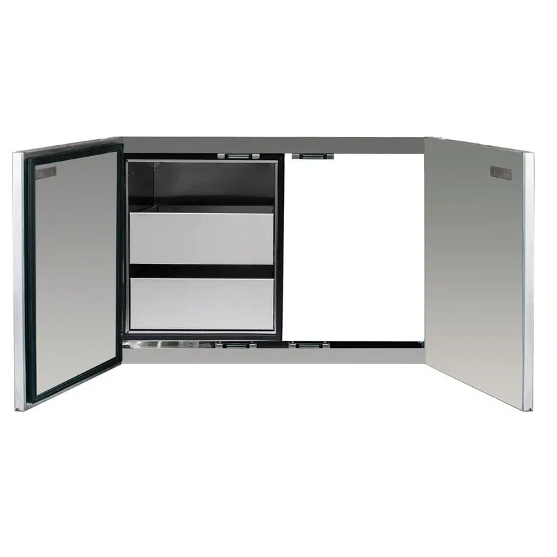 Summerset Ssdp-36Ac 36-Inch Dry Storage Pantry Featuring Two Drawers And Access Door 1