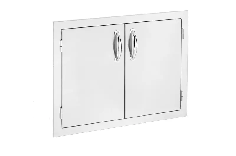 Summerset Stainless Steel Double Access Door – Fits 26", 30", 33", 39", And 45" Built-In Cabinets 1