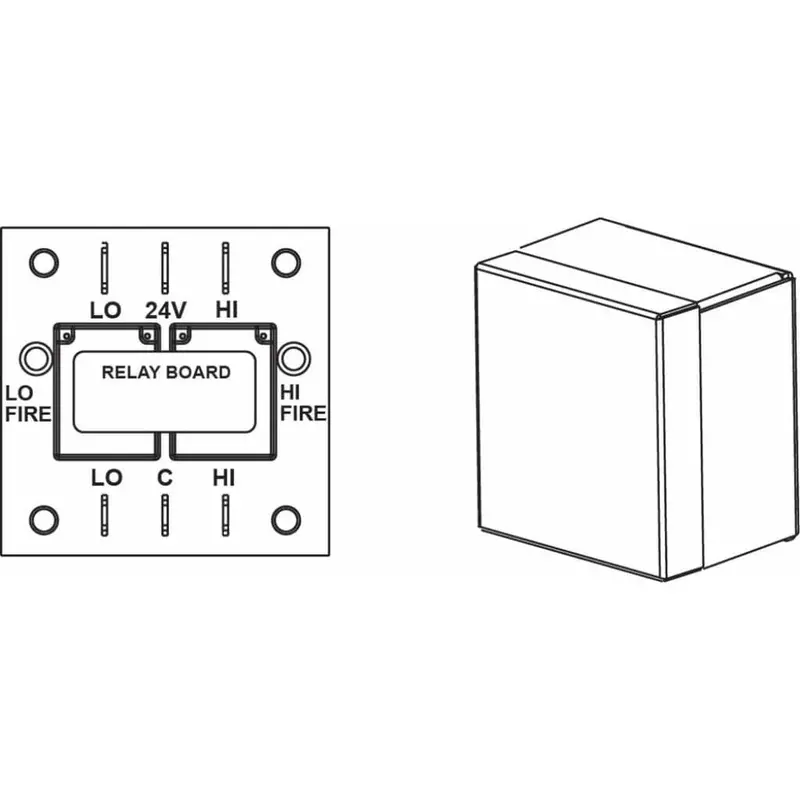 Sunstar Two-Stage Thermostat Relay Control Kit For Precision Temperature Management (Model 44195000) 1