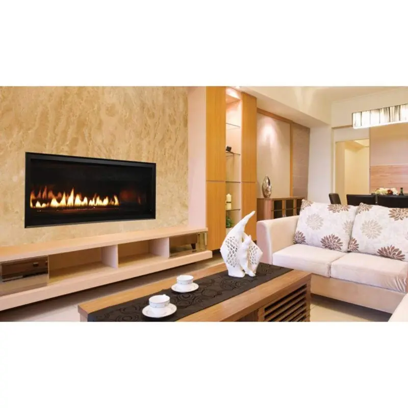 Superior 54-Inch Direct-Vent Contemporary Gas Fireplace — Model Drl3054 1