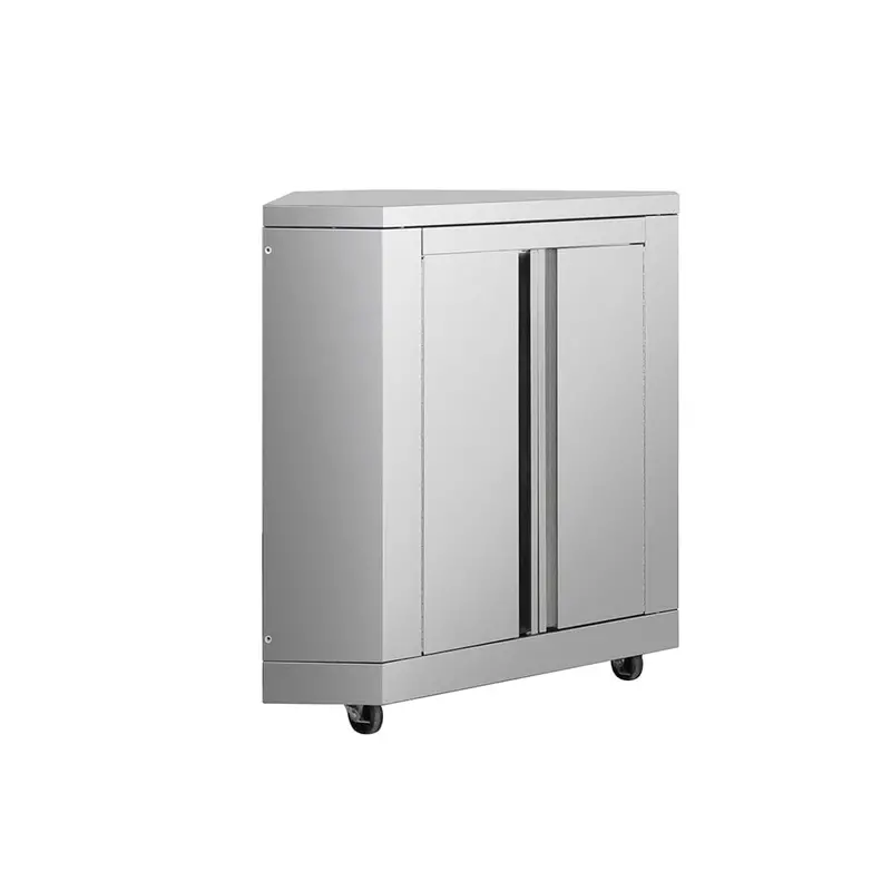 Thor Kitchen Stainless Steel 30.5-Inch Outdoor Corner Cabinet For Built-In Kitchen Islands 1