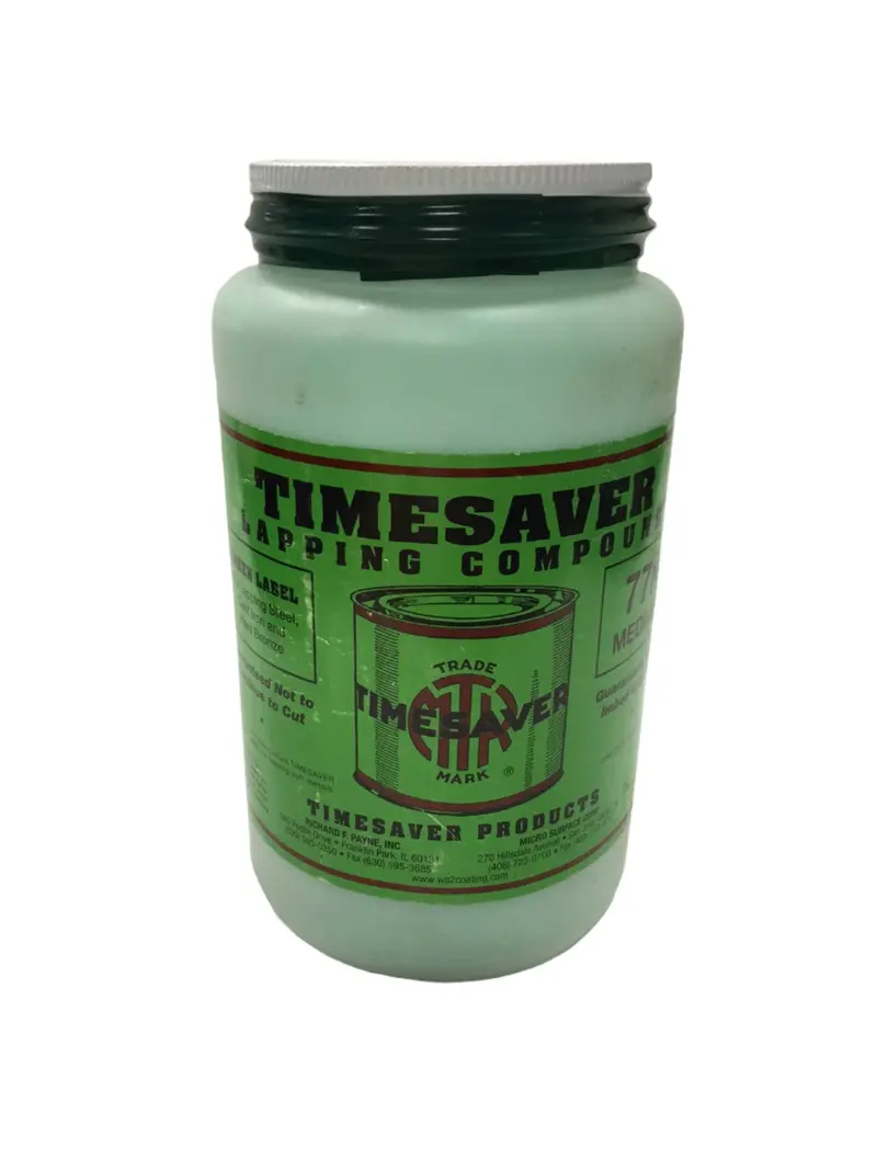 Timesaver 5 Lb Green Label Lapping Compound – Fine-Grain Aluminum Oxide Formula 1