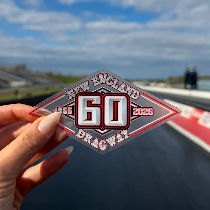 Transparent 60Th Anniversary Logo Sticker 1