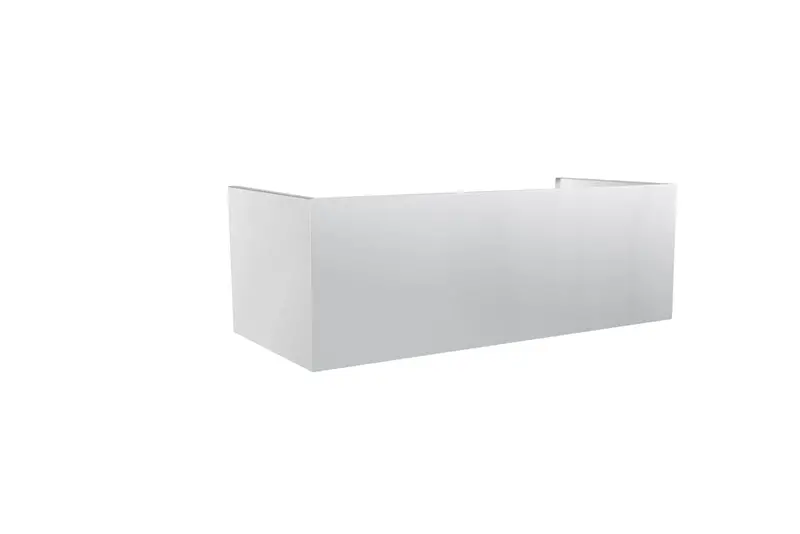 Trueflame 12-Inch Duct Cover For 48-Inch Vent Hood – Clean-Line Finish Tf-Vh-48-Dc 1