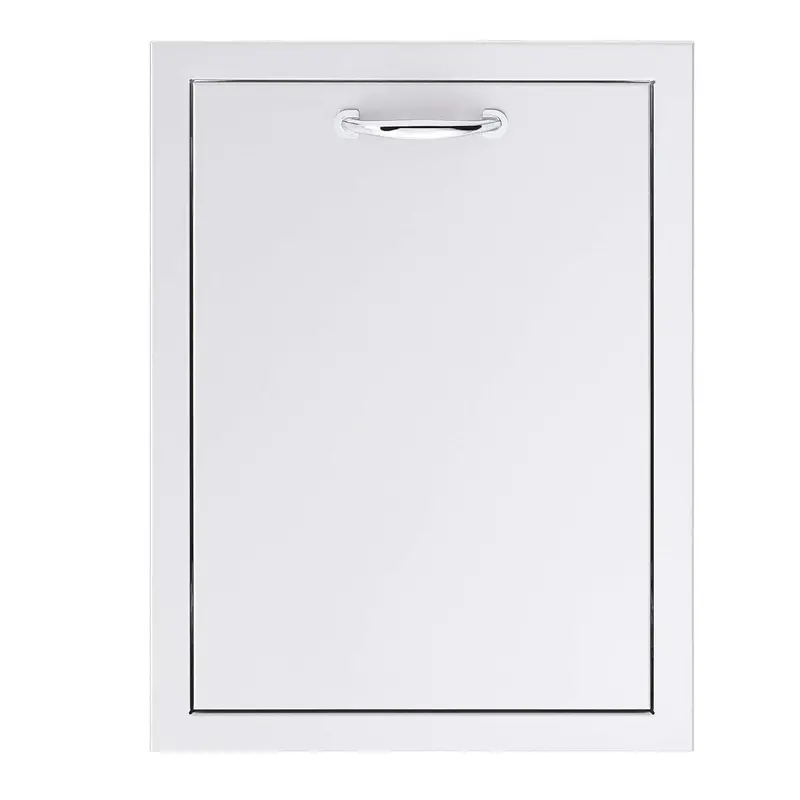 Trueflame 20-Inch 2-Bin Trash And Recycling Pullout Drawer 1