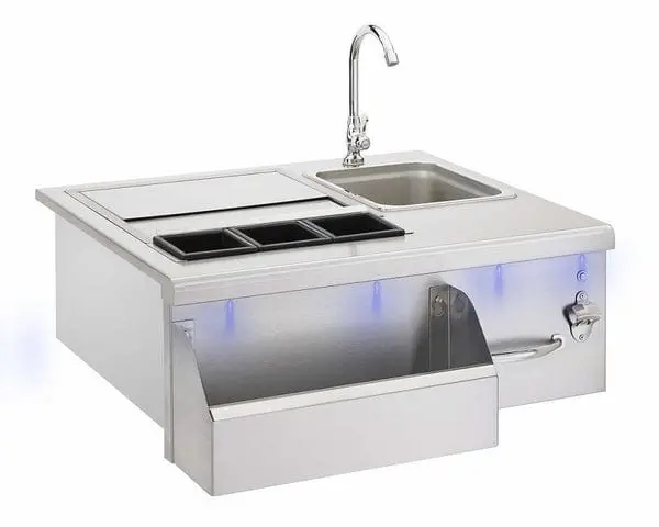 Trueflame 30-Inch Led-Lit Beverage & Prep Station For Outdoor Use (Tf-Bc-30L) 1
