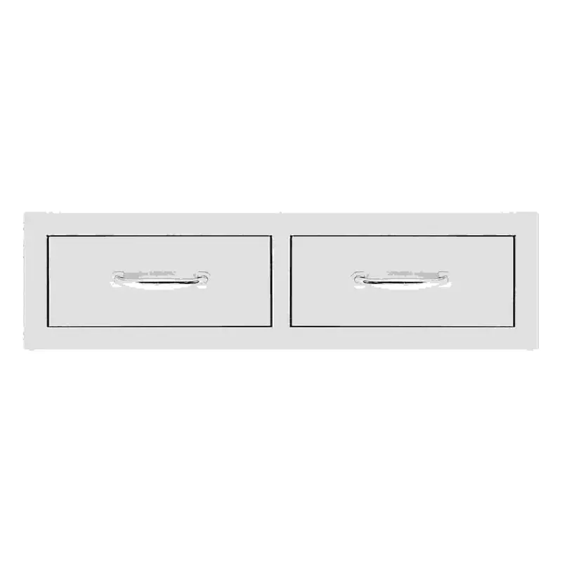 Trueflame 32-Inch Double Horizontal Storage Drawer Unit 1