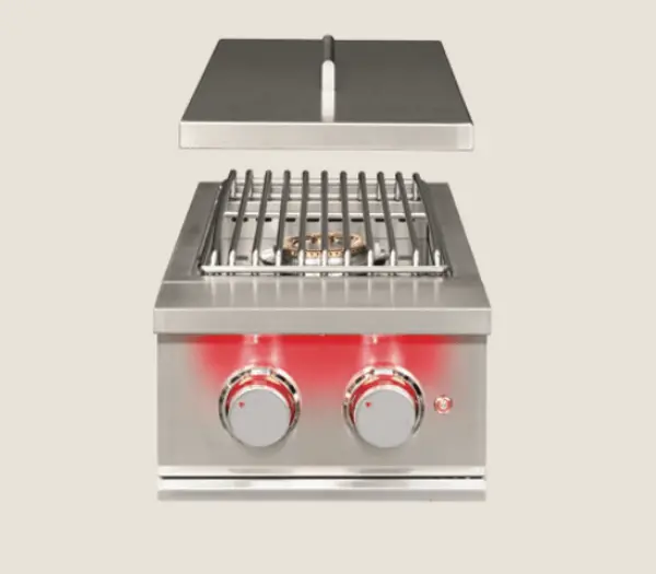 Trueflame Built-In Dual-Side Gas Burner For Outdoor Cooking Stations (Tfsb2) 1