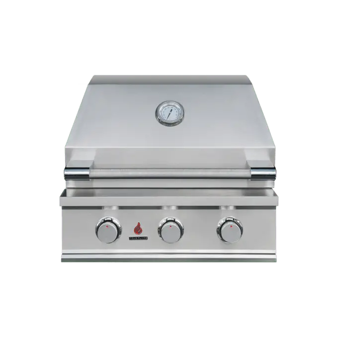 Trueflame E Series 25-Inch 3-Burner Built-In Gas Grill – Premium Outdoor Cooking 1