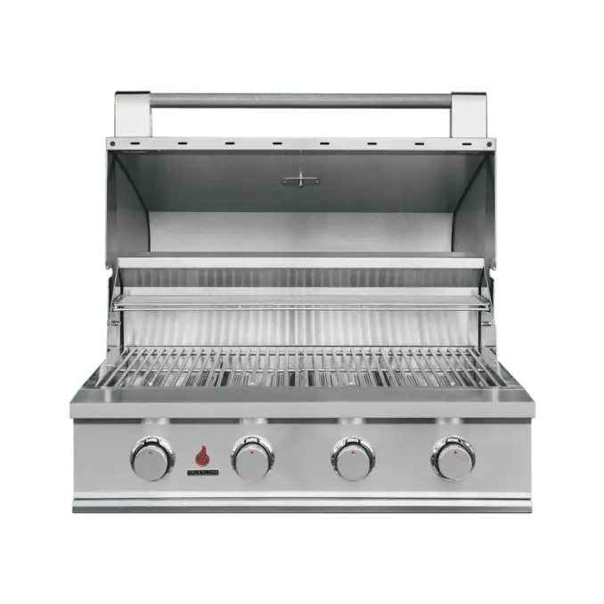 Trueflame E Series 32-Inch 4-Burner Built-In Gas Grill – Stainless Steel Construction 1