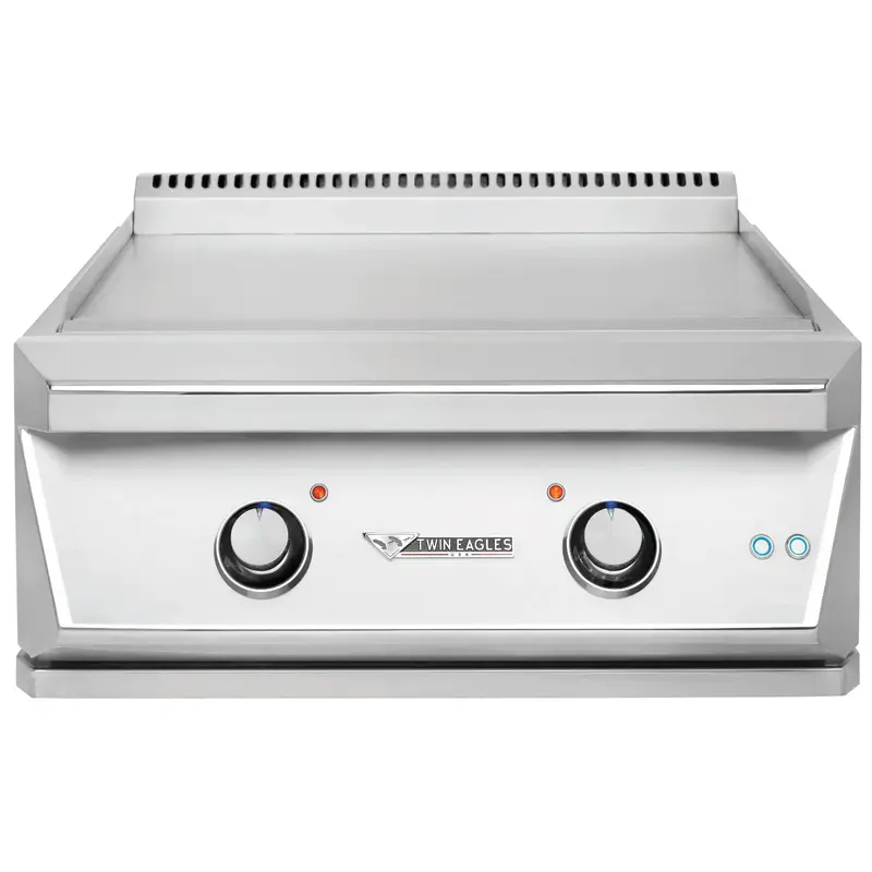 Twin Eagles 30-Inch Built-In Teppanyaki Gas Griddle With Flat Top Surface 2