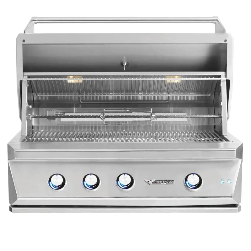 Twin Eagles 36-Inch Gas Grill With Dedicated Sear Zone And Infrared Rotisserie System 1