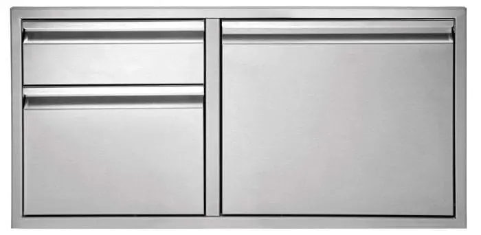 Twin Eagles Tedd302-B 30-Inch Stainless Steel Dual-Drawer And Access Door Unit 1
