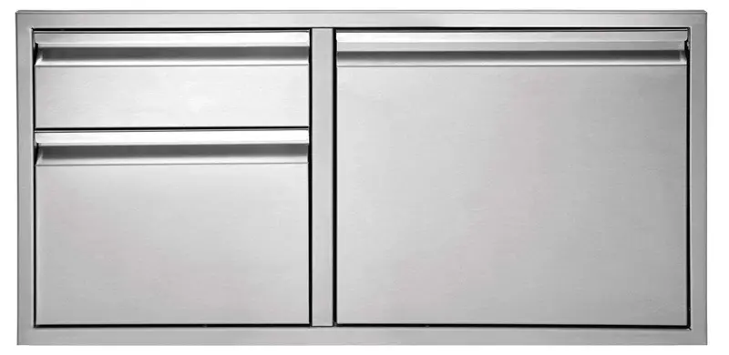 Twin Eagles Tedd362-B 36-Inch Two-Drawer And Door Storage Combination 1