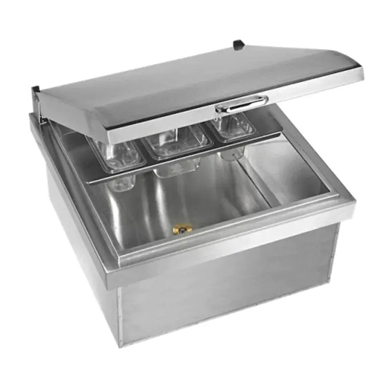 Twin Eagles Teoc24D-B 24-Inch Drop-In Ice Bin Cooler For Outdoor Kitchens 1