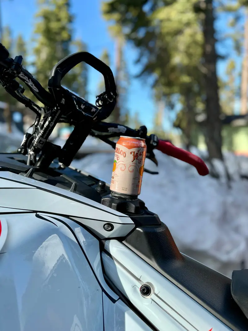 Universal Snowmobile Cup Holder Mount 1