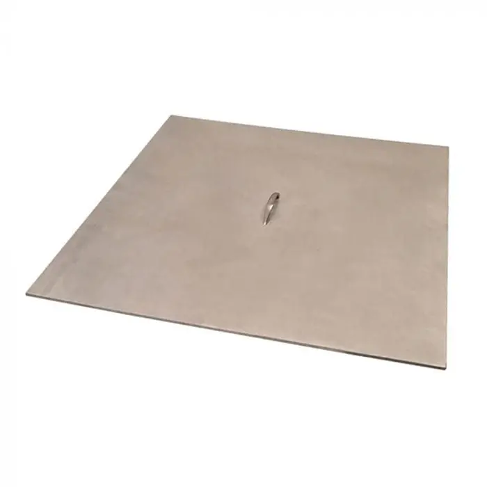 Warming Trends 20-Inch Square Aluminum Fire Pit Cover – Compact Fpc20S 1