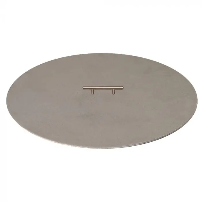 Warming Trends 26-Inch Circular Aluminum Fire Pit Cover – Portable Fpc26C 1
