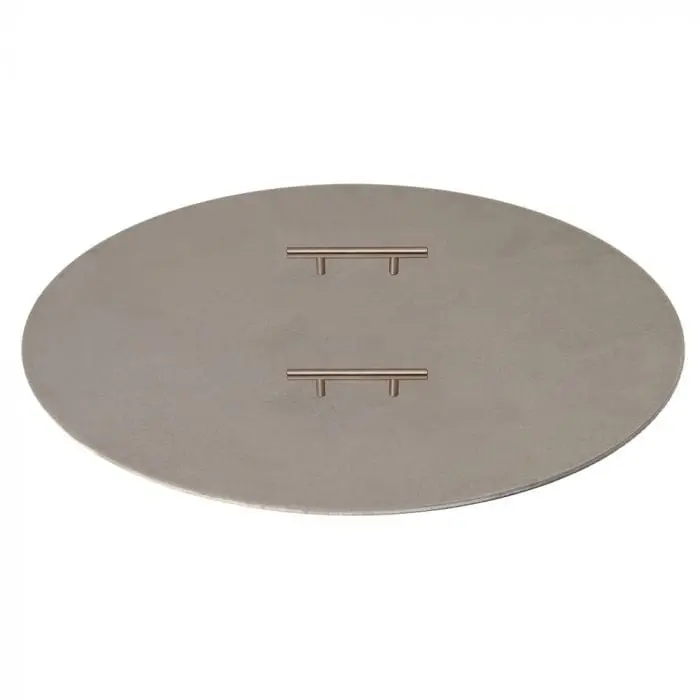Warming Trends 38-Inch Circular Aluminum Fire Pit Cover – Compact Fpc38C 1